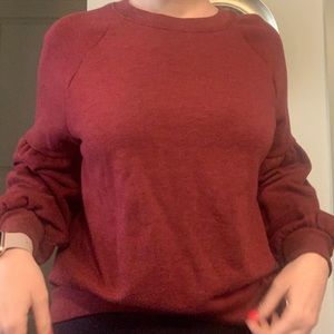 BALLOON SLEEVE SWEATSHIRT